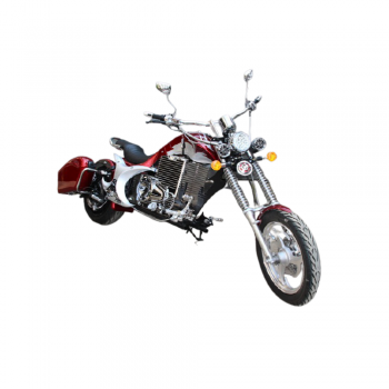 Электромотоцикл GreenCamel Chopper C200, 72V 3000W R15 Красный