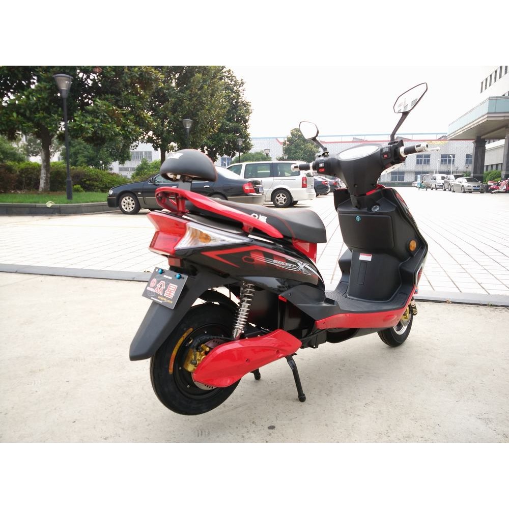 Электроскутер GreenCamel Трофи, 60V 1500W R10 Красный 2