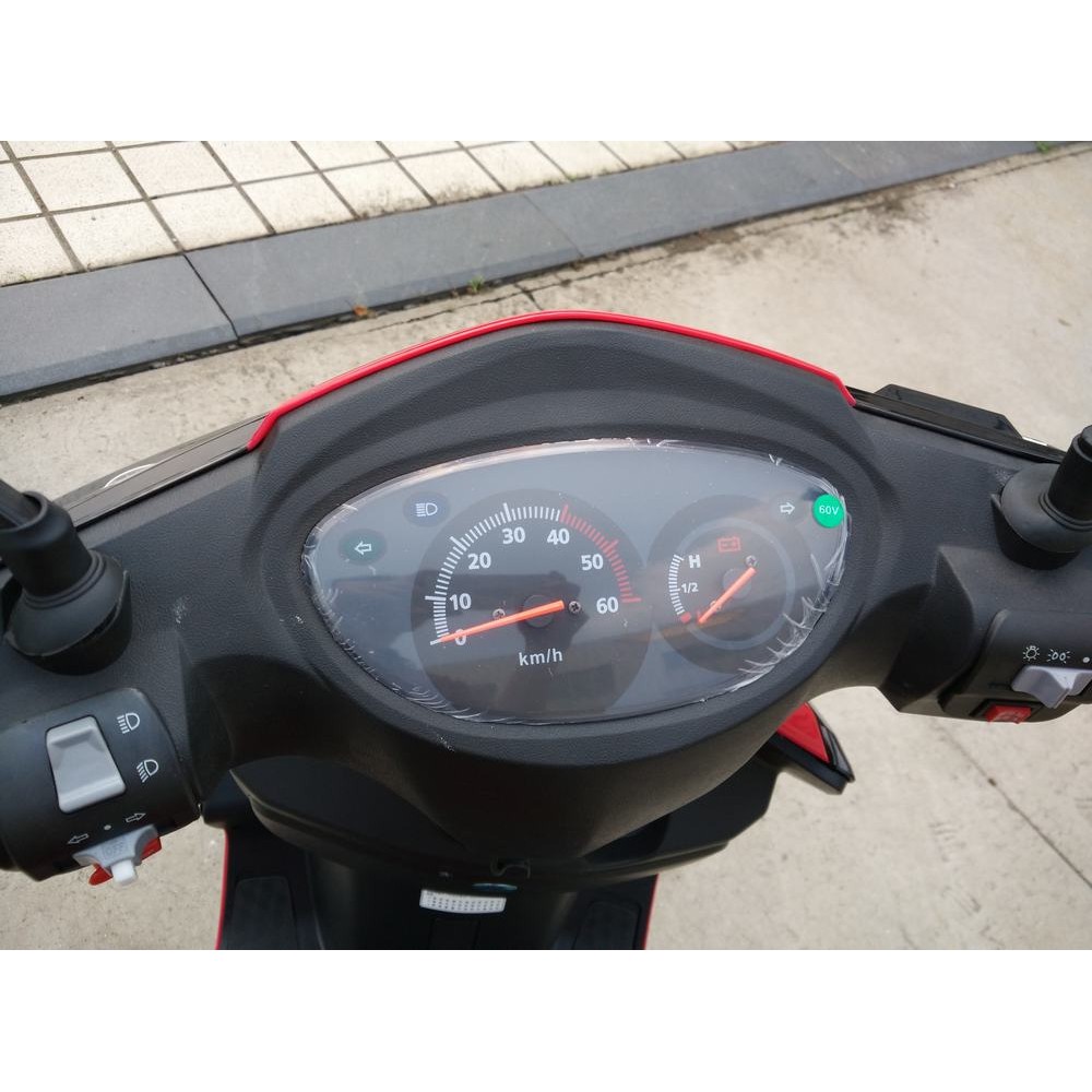 Электроскутер GreenCamel Трофи, 60V 1500W R10 Красный 7