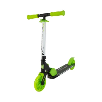 Самокат городской Tech Team Rainbow 145 Черный-зеленый